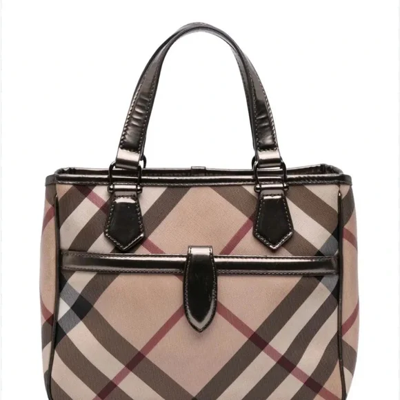 Burberry Supernova Tote Bag - Beige and Black - Picture 1 of 12